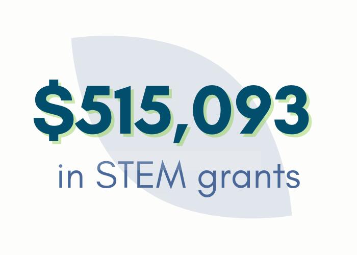 $515,093 in STEM Grants 