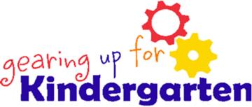 Gearing up for kindergarten logo