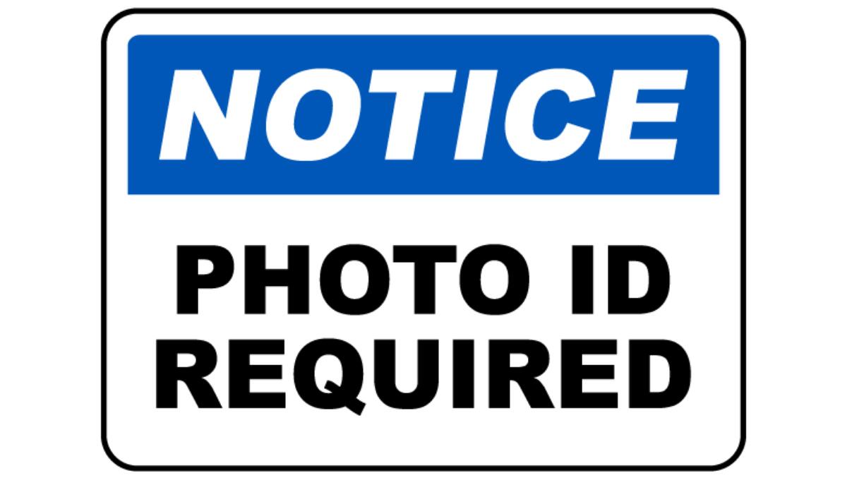 Photo ID Required Graphic